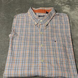 Izod Men’s Checkered Long Sleeve Shirt